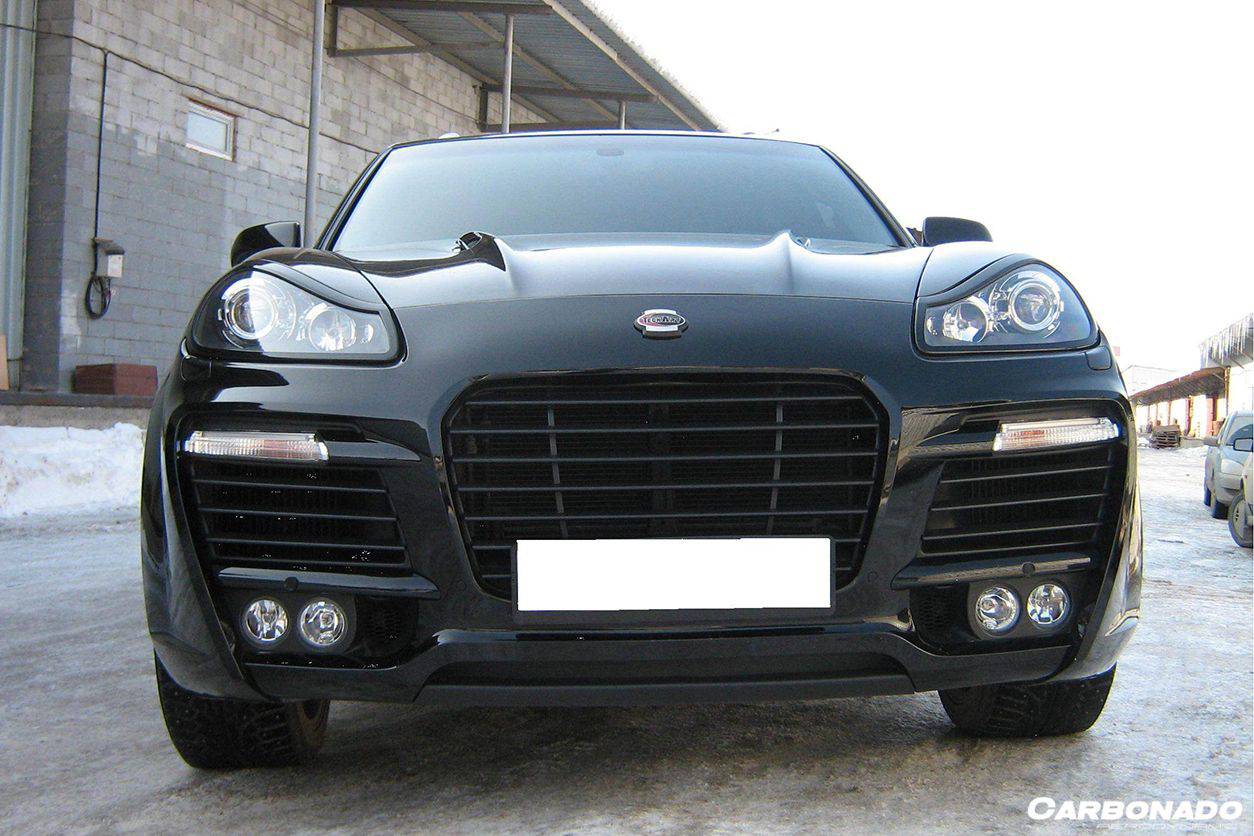 2008-2010 Porsche Cayenne 957 TA Style Auto Full Wide Body Kit - Carbonado Aero