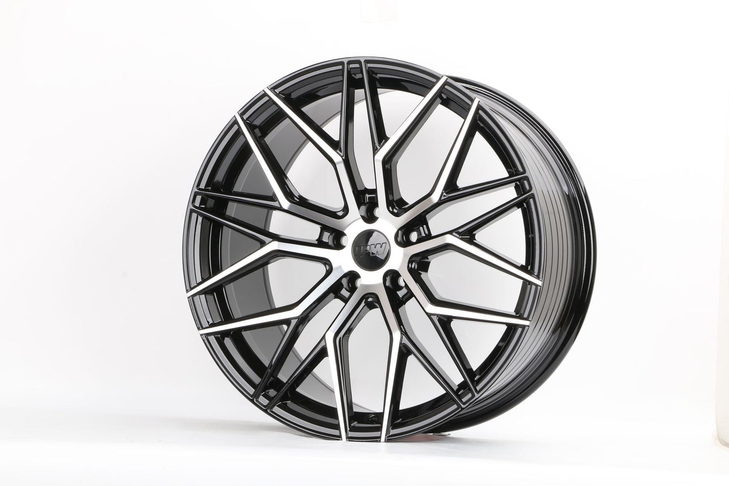 E033 Black Machined Face 20x9.0 ET30 5x114.3 - Square Set (4 Wheels)