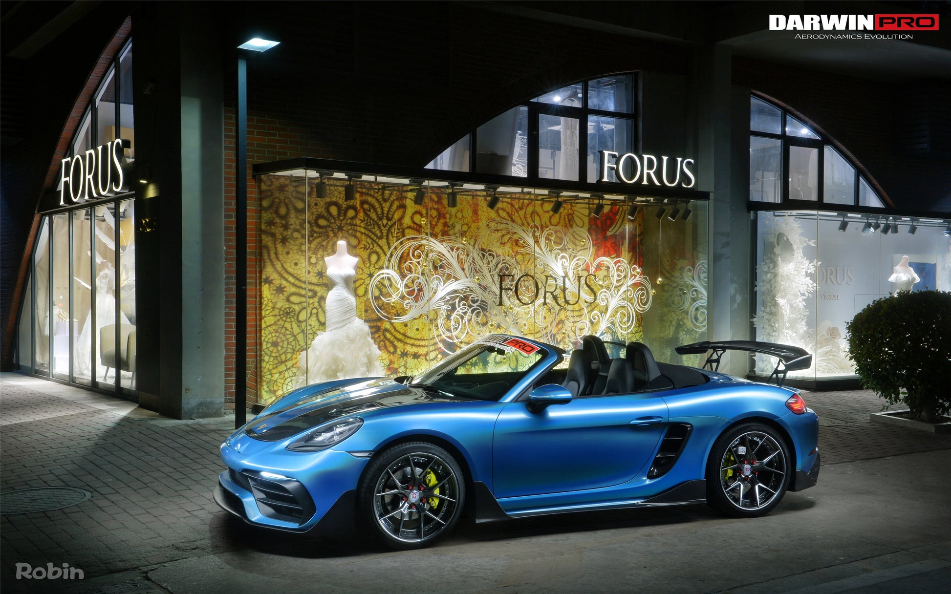 2016-2023 Porsche 718 Cayman/Boxster BKSS Style Partial Carbon Fiber Full Body Kit - DarwinPRO Aerodynamics