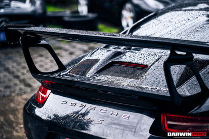 2013-2019 Porsche 911 991 Turbo/S GT2RS Style Carbon Fiber Trunk Spoiler - DarwinPRO Aerodynamics