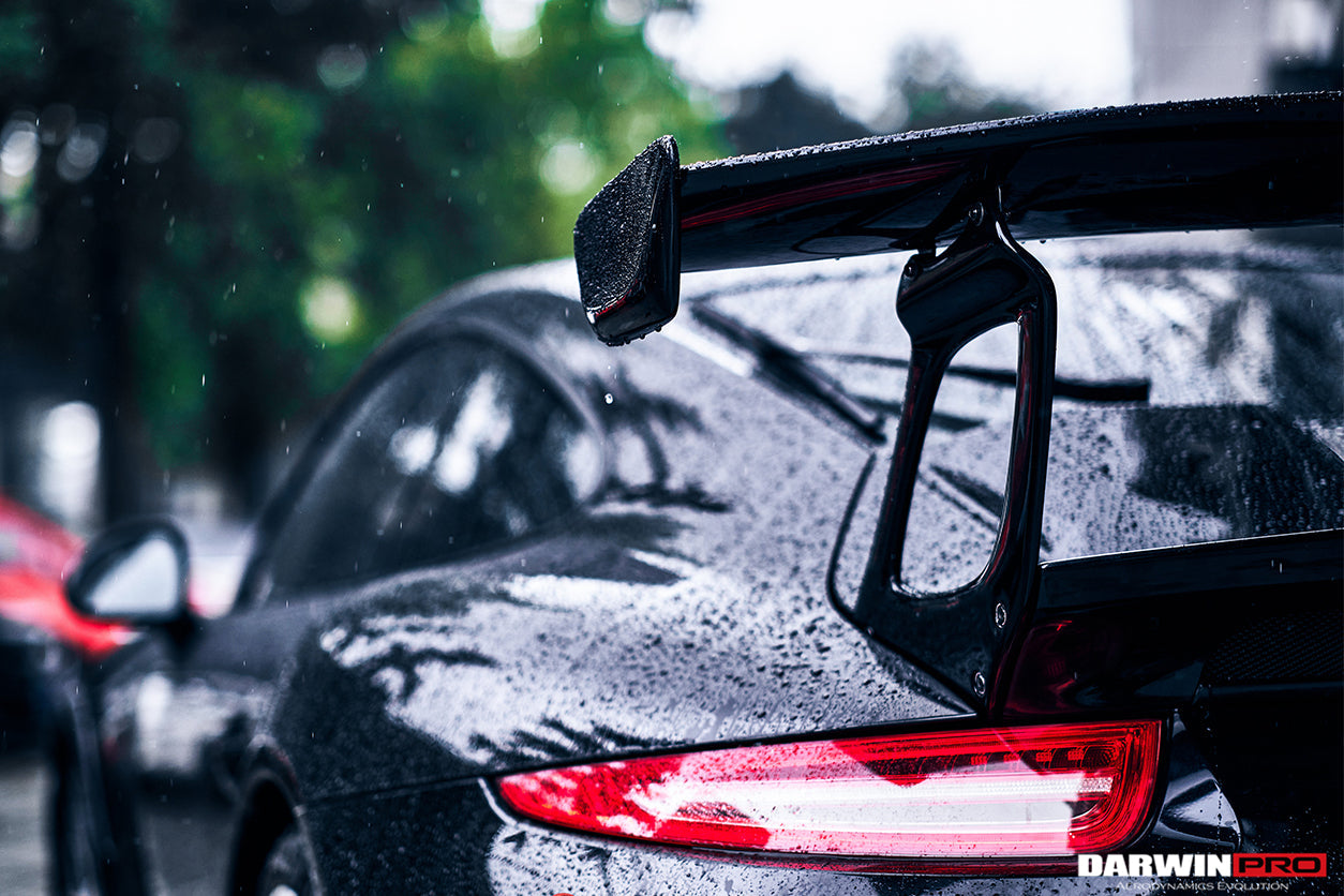 2013-2019 Porsche 911 991 Turbo/S GT2RS Style Carbon Fiber Trunk Spoiler - DarwinPRO Aerodynamics