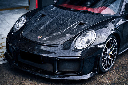 2013-2019 Porsche  991 991.1 & 991.2 Carrera, Turbo, C2, C2S, C4, C4S, Targa, GT3 GT2RS-Style Carbon Fiber Hood - DarwinPRO Aerodynamics