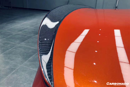 2008-2013 BMW E82 1M Series RZ Style Carbon Fiber Trunk Spoiler - Carbonado