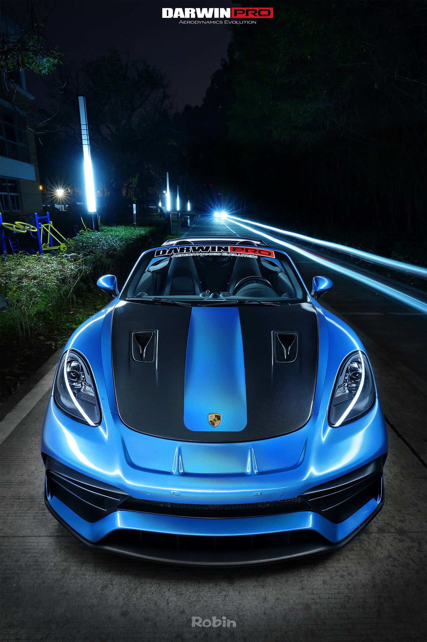 2016-2023 Porsche 718 Cayman/Boxster BKSS Style Partial Carbon Fiber Full Body Kit - DarwinPRO Aerodynamics