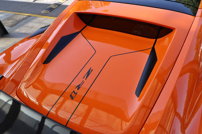 2013-2019 Corvette C7 Z06 Z51 Grandsport BKSS Style Carbon Fiber Trunk Cover - DarwinPRO Aerodynamics