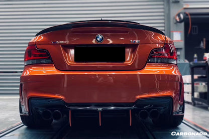 2008-2013 BMW E82 1M Series RZ Style Carbon Fiber Trunk Spoiler - Carbonado