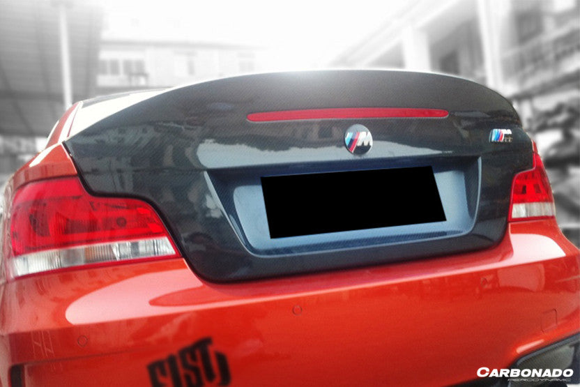 2008-2013 BMW 1 Series E82 1M CLS Style Carbon Trunk - Carbonado