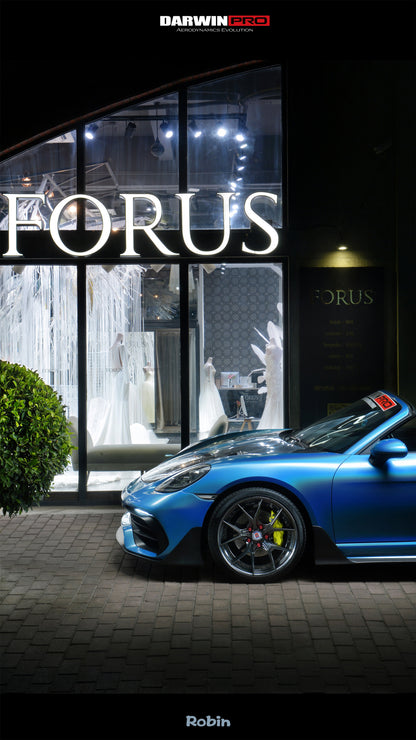 2016-2023 Porsche 718 Cayman/Boxster BKSS Style Partial Carbon Fiber Full Body Kit - DarwinPRO Aerodynamics