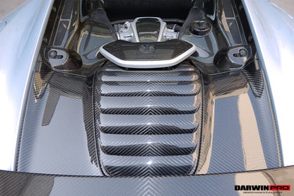 2011-2017 McLaren 650s/12c Coupe Engine Trunk Surround Replacement - DarwinPRO Aerodynamics