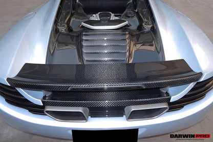 2011-2017 McLaren 650s/MP4 12C Autoclave Carbon Fiber Armadillo Engine Cover Repalcement - DarwinPRO Aerodynamics