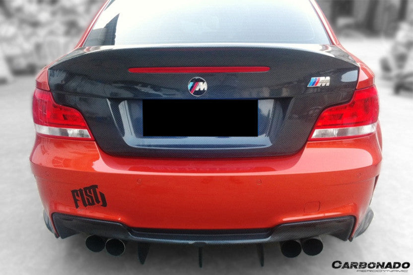 2008-2013 BMW 1 Series E82 1M CLS Style Carbon Trunk - Carbonado