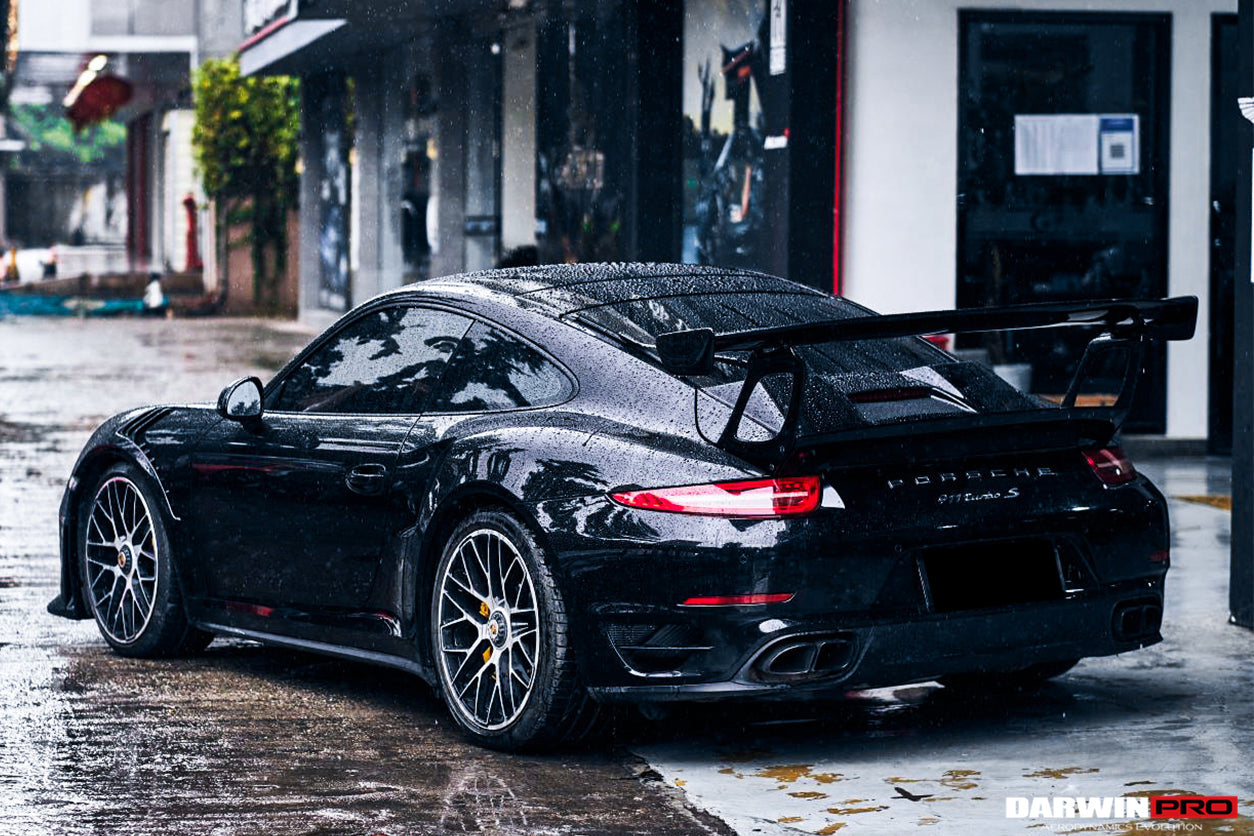 2013-2019 Porsche 911 991 Turbo/S GT2RS Style Carbon Fiber Trunk Spoiler - DarwinPRO Aerodynamics
