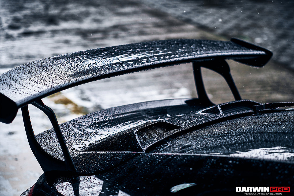 2013-2019 Porsche 911 991 Turbo/S GT2RS Style Carbon Fiber Trunk Spoiler - DarwinPRO Aerodynamics