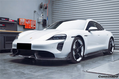 2019-2023 Porsche Taycan/4/4S/GTS/TURBO CADO Style Side Skirts - Carbonado