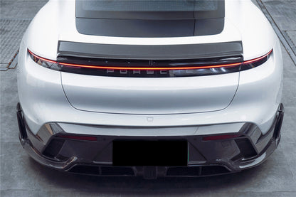 2019-2024 Porsche Taycan & 4 & 4S & GTS & TURBO CADO Style Trunk Spoiler - Carbonado