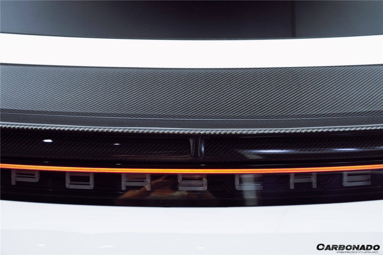 2019-2023 Porsche Taycan/4/4S/GTS/TURBO CADO Style Trunk Spoiler - Carbonado