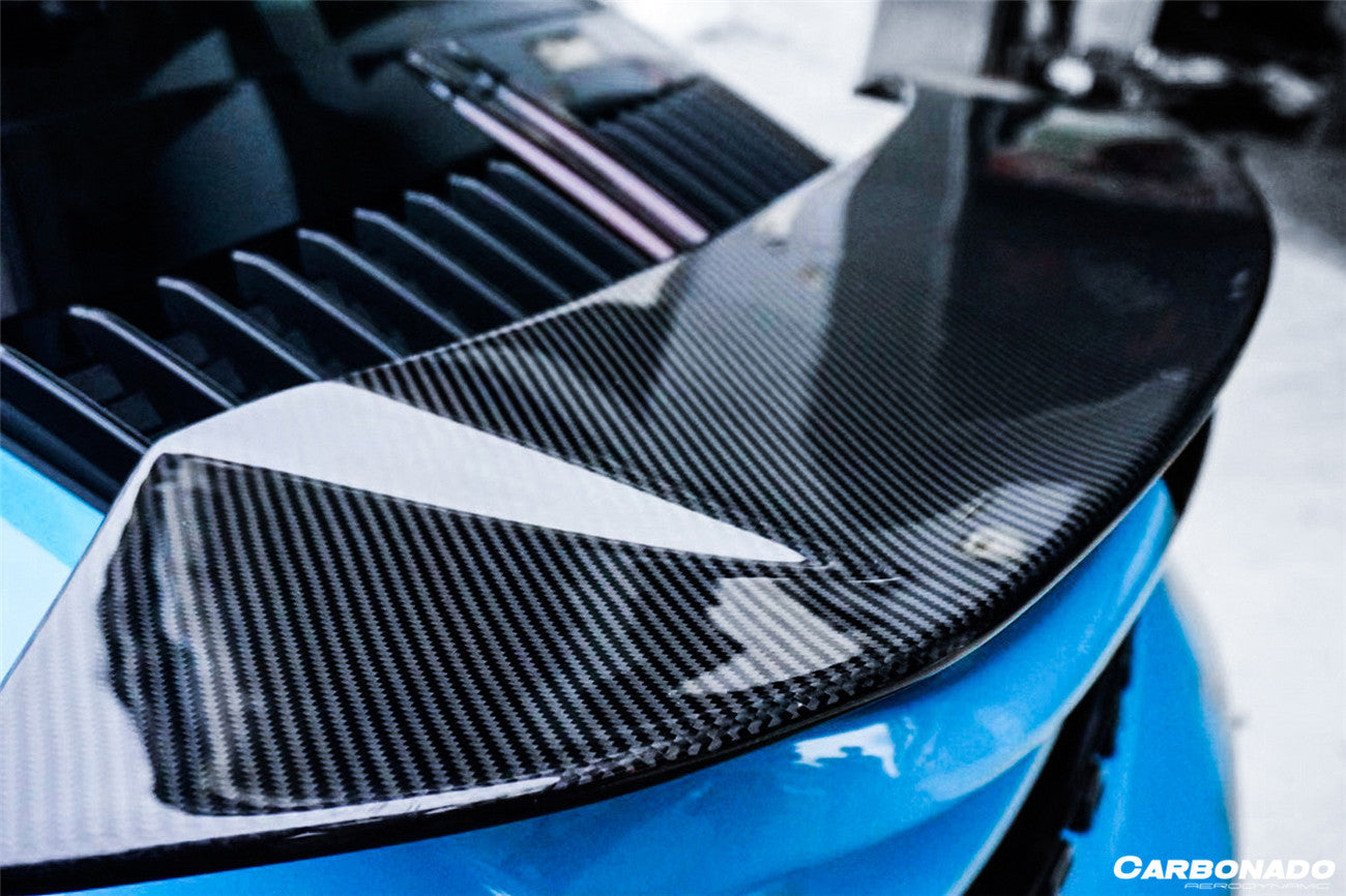 2019-2023 Porsche 911 992 Carrera/S/4/4S Turbo Style Trunk Spoiler - Carbonado