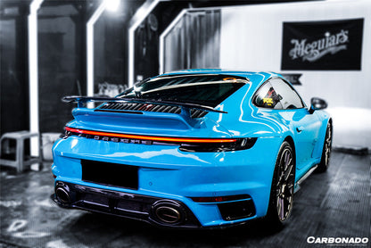 2019-2023 Porsche 911 992 Carrera/S/4/4S Turbo Style Trunk Spoiler - Carbonado