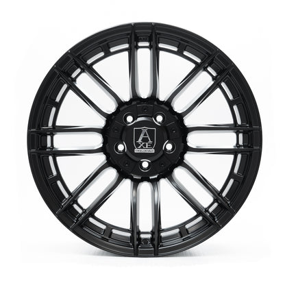 AXE WHEELS THANOS SATIN BLACK 20x10 ET-10 6x135 (Square Set of 4)