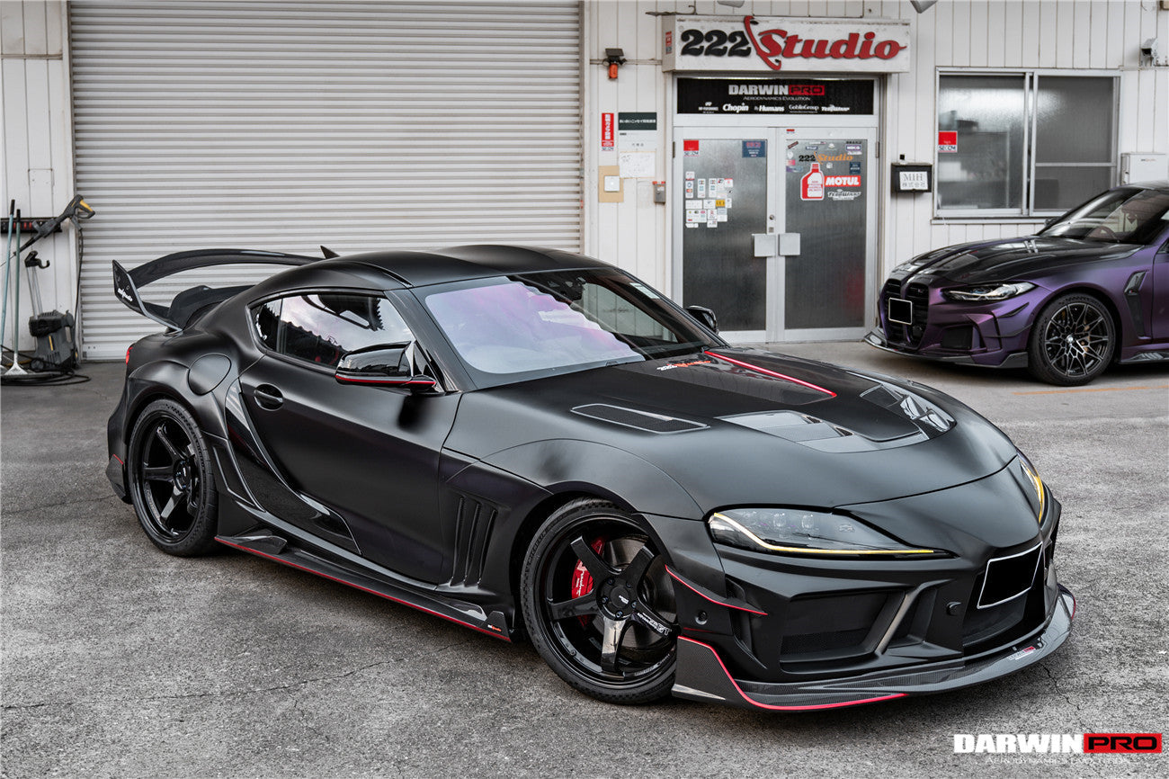 2019-UP Toyota GR Supra (J29 & DB) A90 A91 BKSSII Style Part Carbon Fiber Full Wide Body Kit - DarwinPRO Aerodynamics