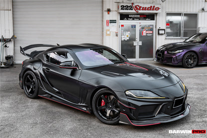2019-UP Toyota GR Supra (J29 & DB) A90 A91 BKSSII Style Part Carbon Fiber Full Wide Body Kit - DarwinPRO Aerodynamics
