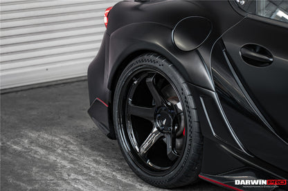 2019-UP Toyota GR Supra (J29 & DB) A90 A91 BKSSII Style Part Carbon Fiber Full Wide Body Kit - DarwinPRO Aerodynamics