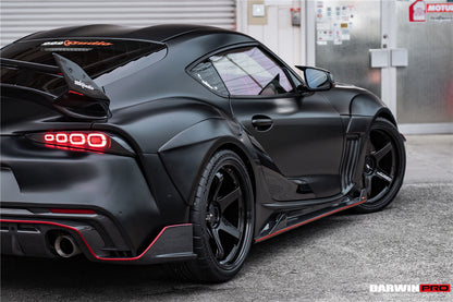 2019-UP Toyota GR Supra (J29 & DB) A90 A91 BKSSII Style Part Carbon Fiber Full Wide Body Kit - DarwinPRO Aerodynamics