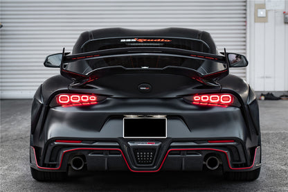 2019-UP Toyota GR Supra (J29 & DB) A90 A91 BKSS Style Part Carbon Fiber Rear Bumper - DarwinPRO Aerodynamics