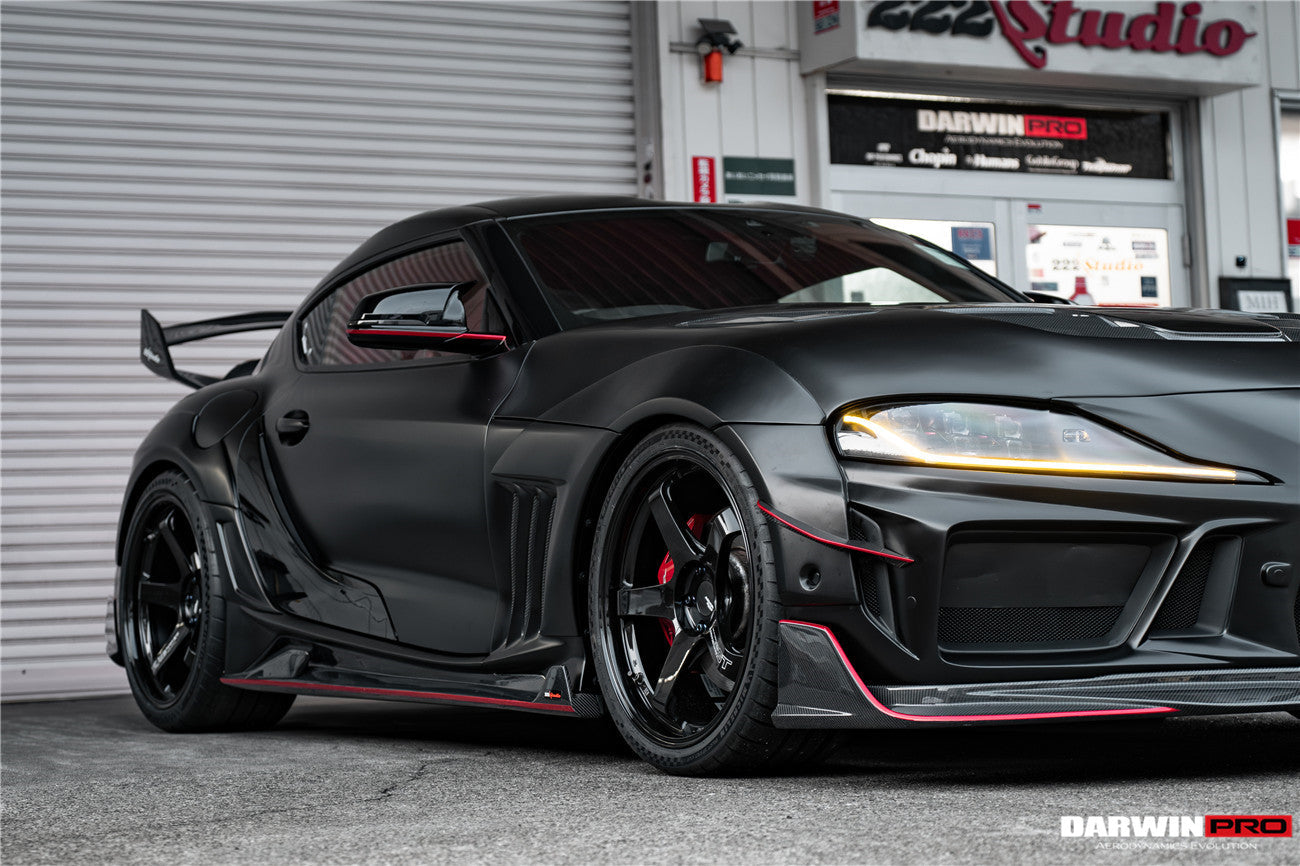 2019-UP Toyota GR Supra (J29 & DB) A90 A91 BKSSII Style Part Carbon Fiber Full Wide Body Kit - DarwinPRO Aerodynamics