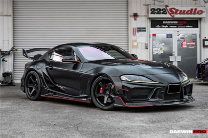 2019-UP Toyota GR Supra (J29 & DB) A90 A91 BKSSII Style Part Carbon Fiber Full Wide Body Kit - DarwinPRO Aerodynamics