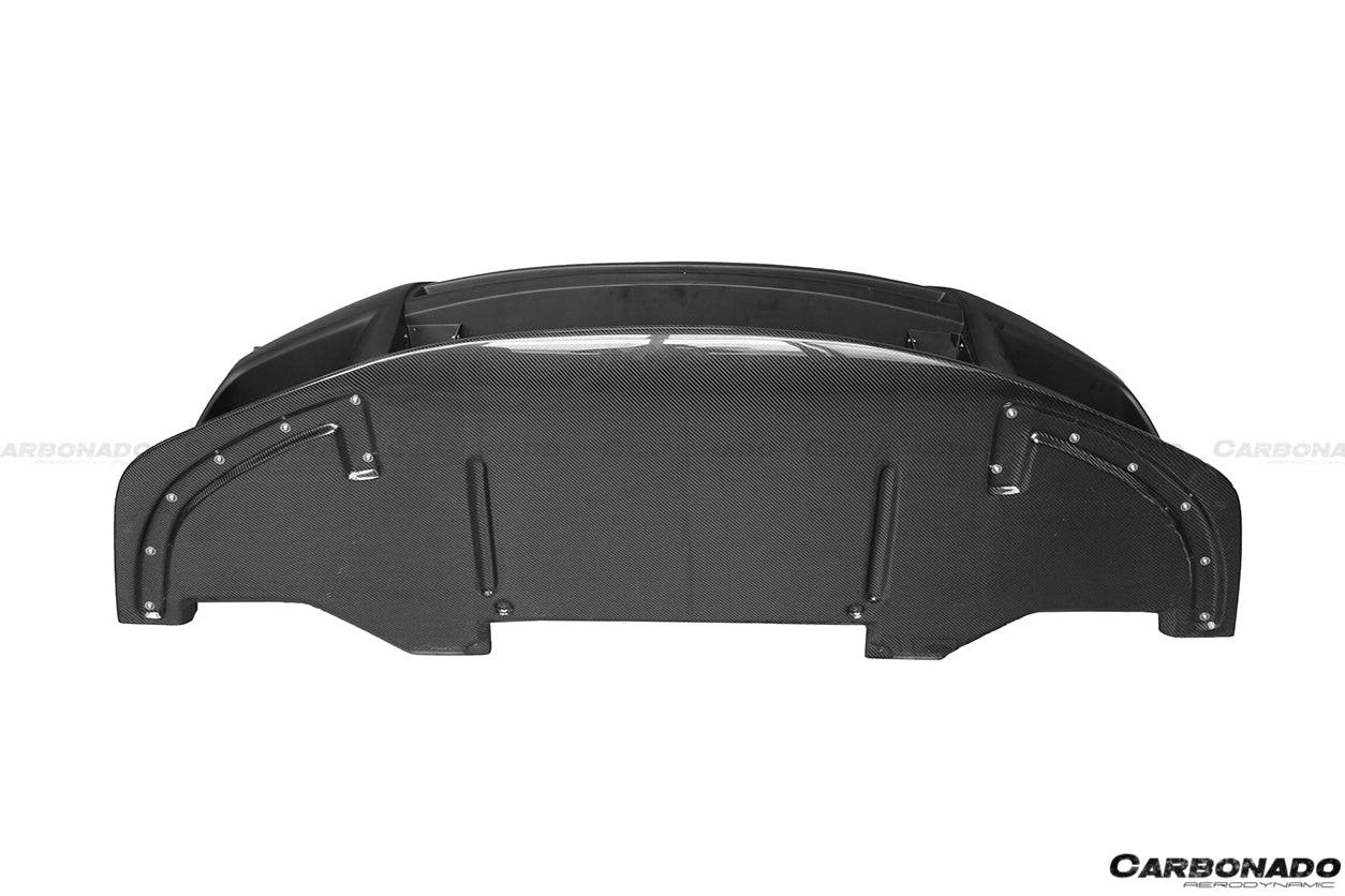 2008-2022 Nissan GTR R35 CBA/DBA TPR Style Partial Carbon Fiber Front Bumper - DarwinPRO Aerodynamics