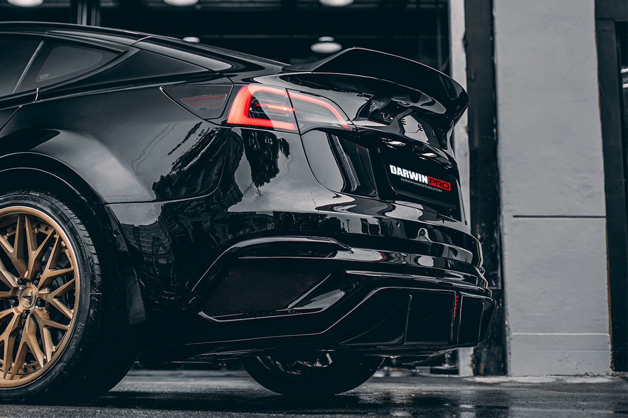 2017-2020 Tesla Model 3 IMPII Performance Partial Carbon Fiber Full Body Kit - DarwinPRO Aerodynamics