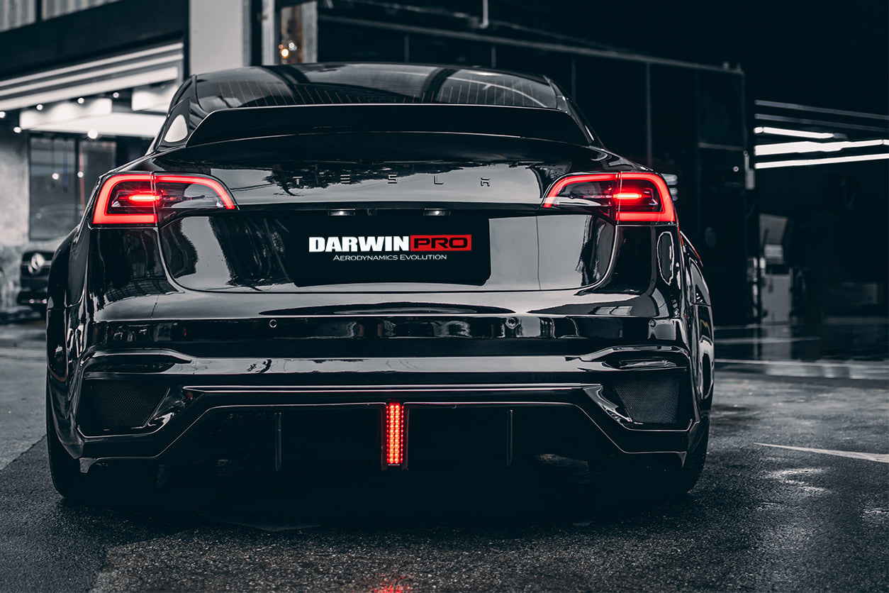 2017-2020 Tesla Model 3 IMPII Performance Partial Carbon Fiber Full Body Kit - DarwinPRO Aerodynamics