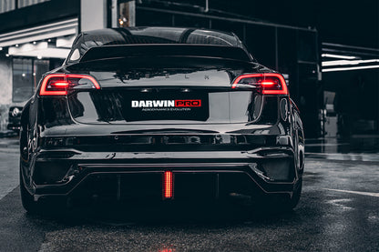 2017-2020 Tesla Model 3 IMPII Performance Partial Carbon Fiber Full Body Kit - DarwinPRO Aerodynamics