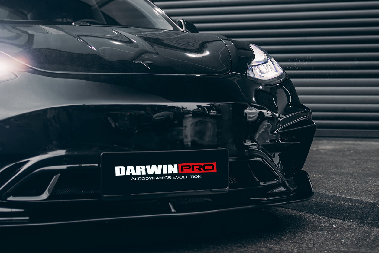 2021+ Tesla Model 3 IMP Performance Partial Carbon Fiber Full Body Kit - DarwinPRO Aerodynamics