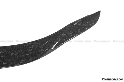 2014-2021 Mercedes Benz S Class C217 Coupe RT Style Carbon Fiber Trunk Spoiler - Carbonado