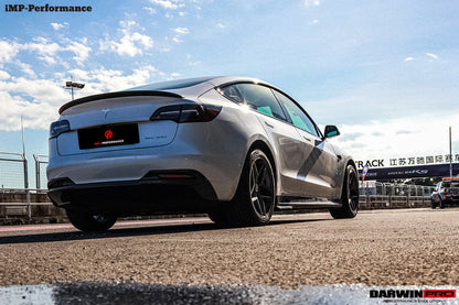 2017-2023 Tesla Model 3 IMP Performance Carbon Fiber Side Skirts - DarwinPRO Aerodynamics