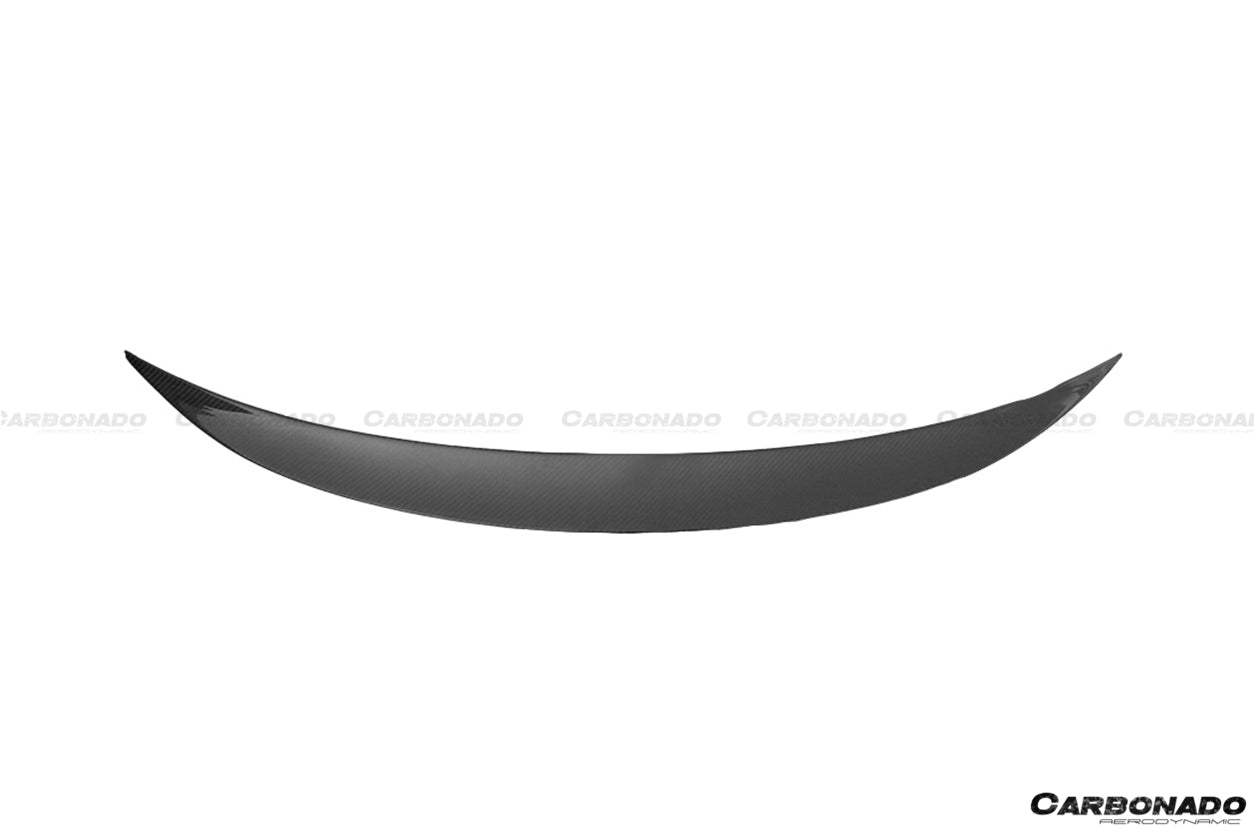 2008-2013 BMW E82 1M Series RZ Style Carbon Fiber Trunk Spoiler - Carbonado