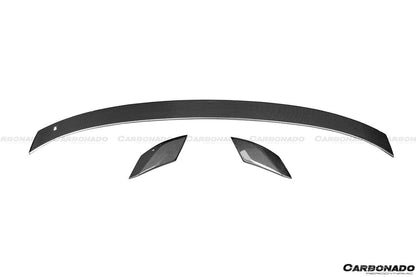 2010-2013 Audi A8 Ab Style Carbon Fiber Turnk Spoiler - Carbonado Aero