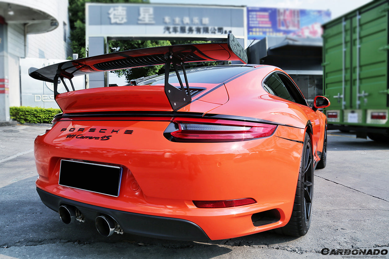 2016-2019 Porsche 911 991.2 Carrera /S/4S/GTS VRS-GT Style Trunk Spoiler - Carbonado