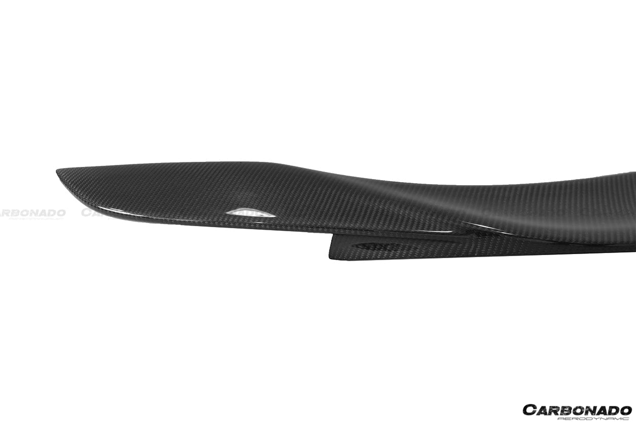 2014-2021 Mercedes Benz S Class C217 Coupe RT Style Carbon Fiber Trunk Spoiler - Carbonado