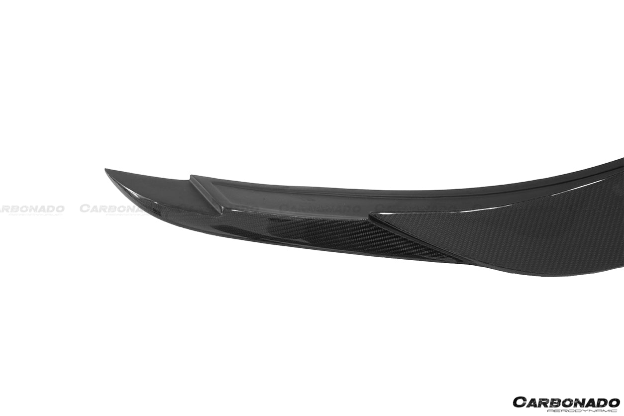 2014-2021 Mercedes Benz S Class C217 Coupe RT Style Carbon Fiber Trunk Spoiler - Carbonado