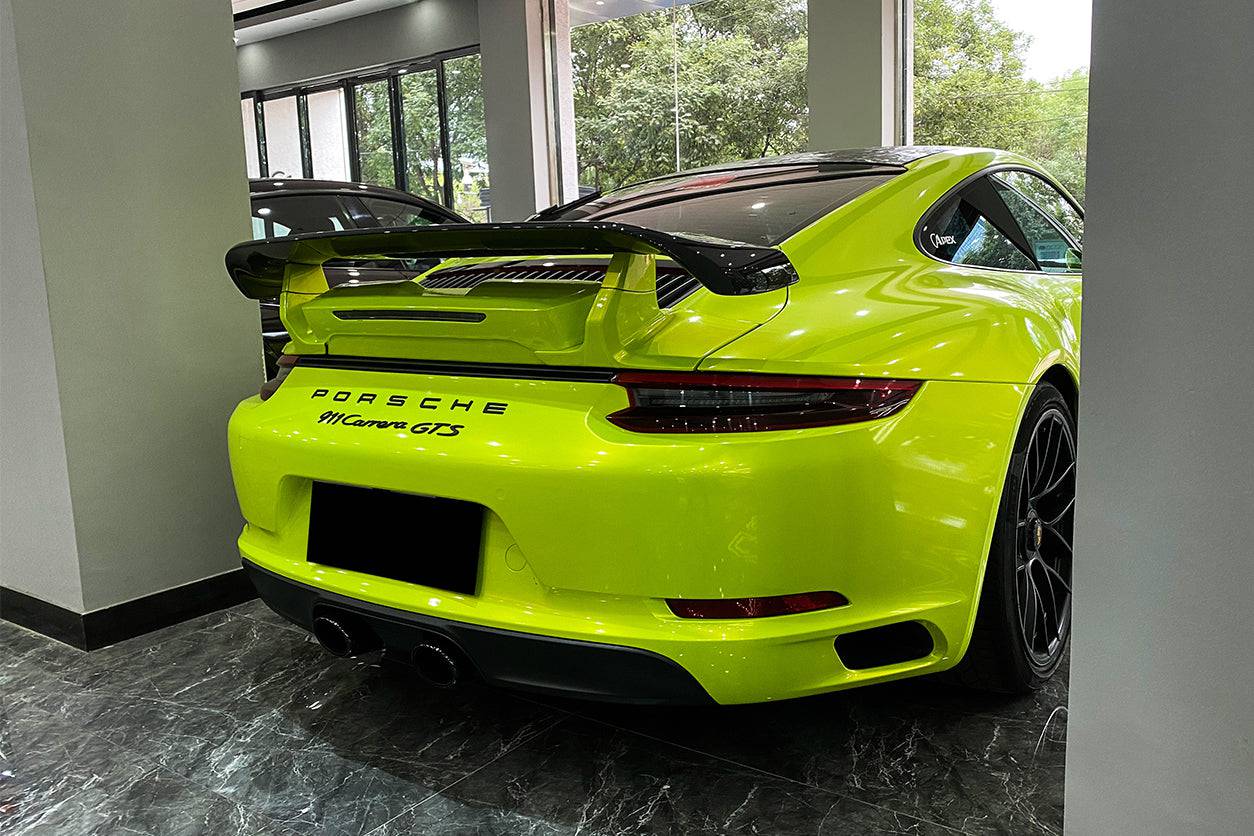 2016-2019 Porsche 911 991.2 Carrera & S & 4S & GTS TA Style Trunk Spoiler - Carbonado