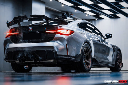 2021-UP BMW M4 G82/4 Series G22 BKSSII Style Carbon Fiber Trunk Spoiler - DarwinPRO Aerodynamics