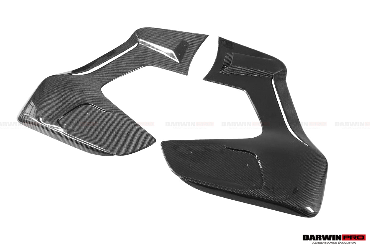 2017-2022 McLaren 720s Se²GTR Style Trunk Wing w/ Side Caps - DarwinPRO Aerodynamics