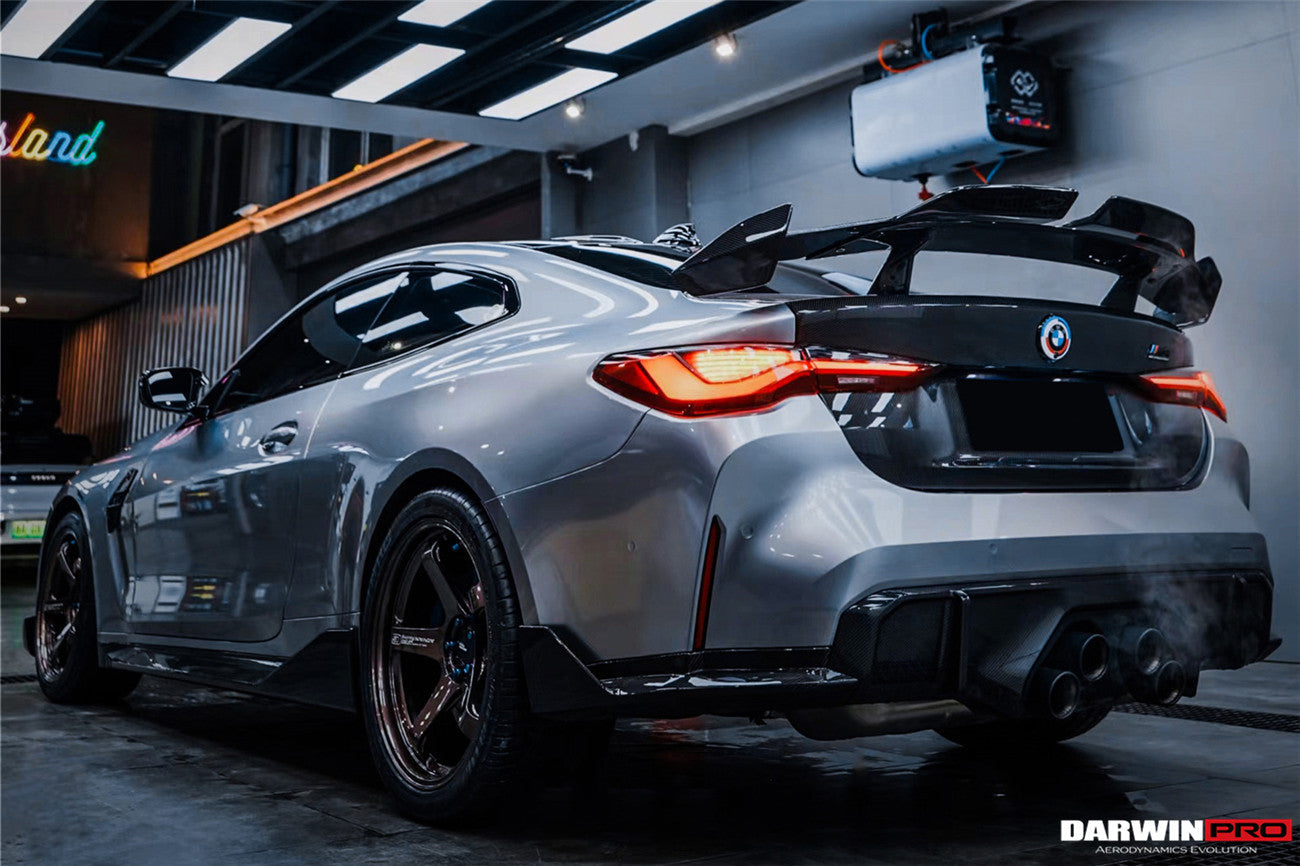 2021-UP BMW M4 G82/4 Series G22 OE Style Carbon Fiber Trunk - DarwinPRO Aerodynamics