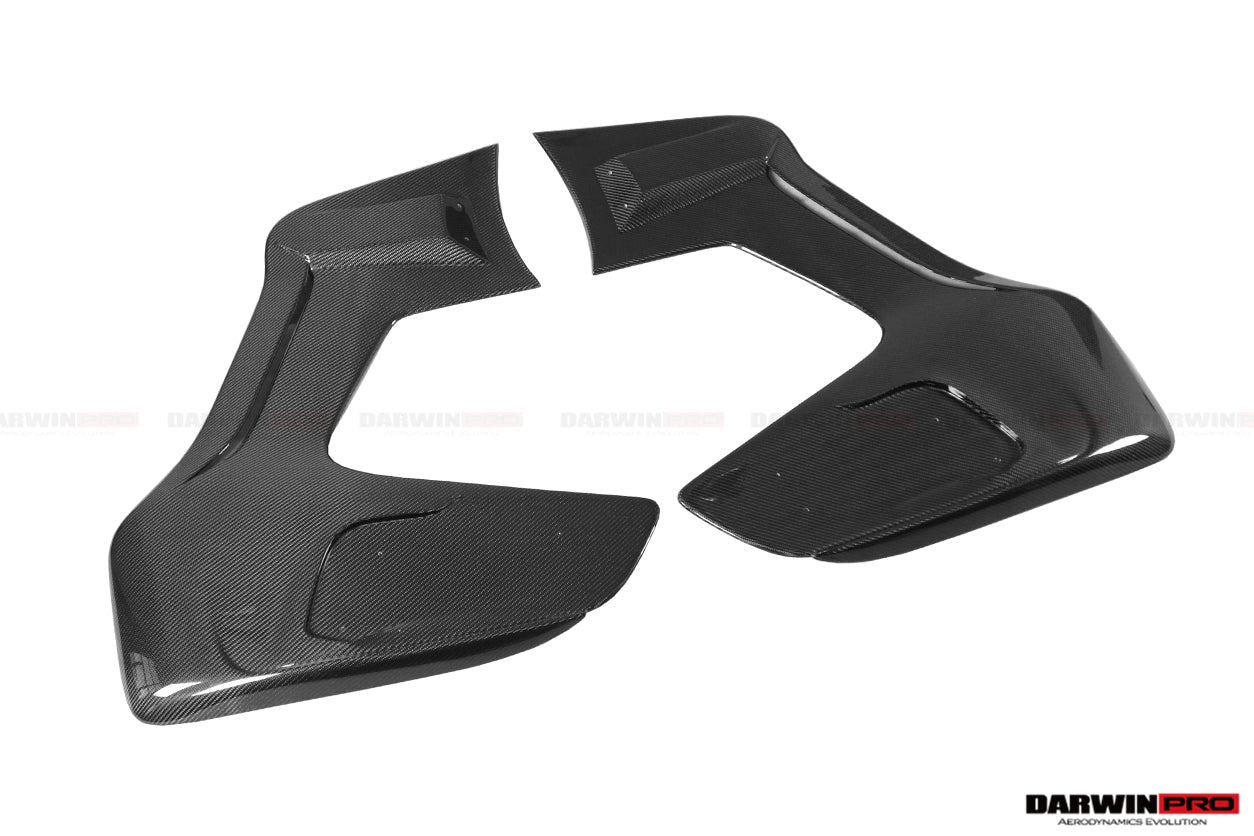 2017-2022 McLaren 720s Se²GTR Style Trunk Wing w/ Side Caps - DarwinPRO Aerodynamics