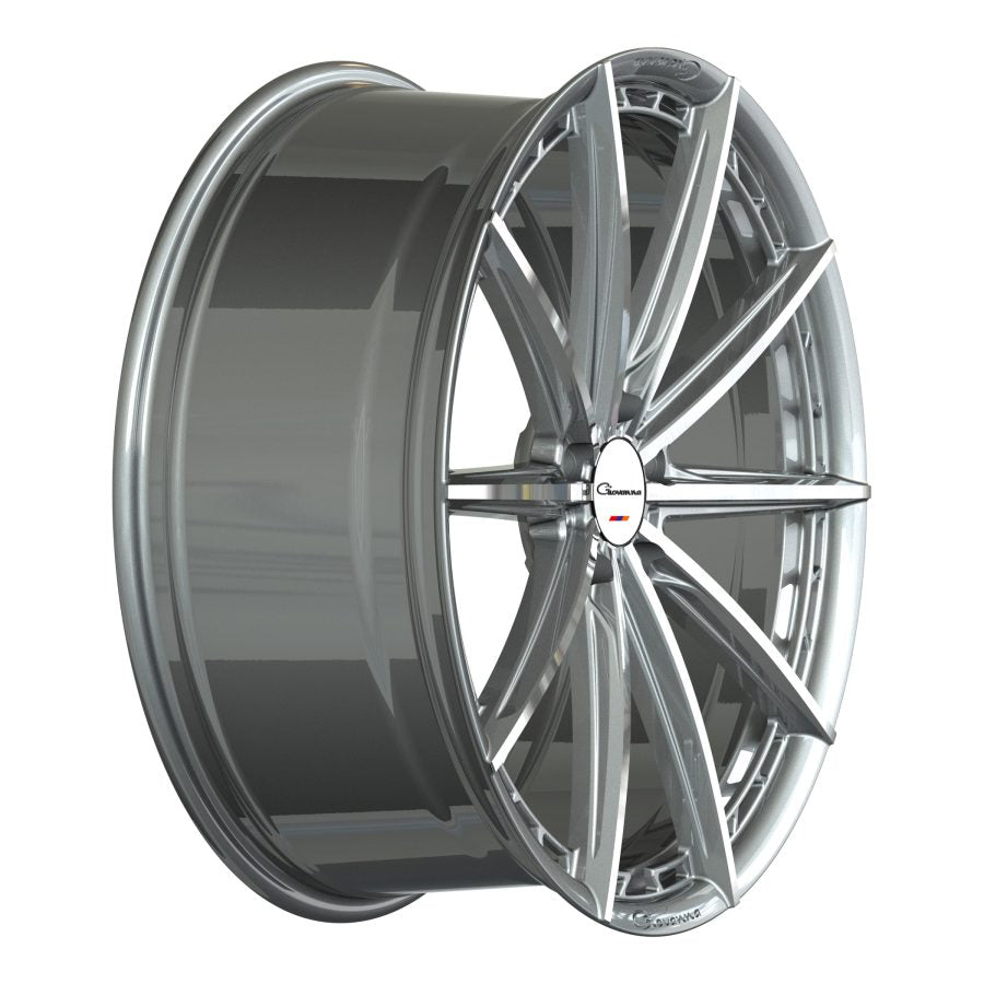 Giovanna ALESANNA machined silver wheel detail