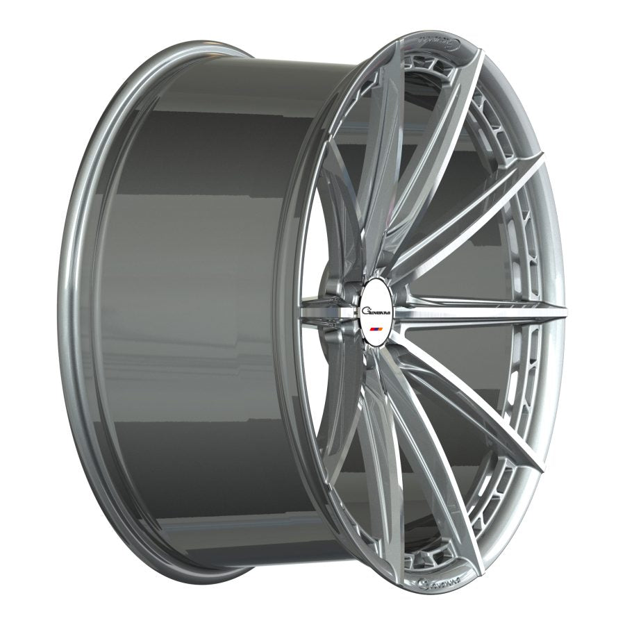 Giovanna ALESANNA machined silver wheel detail