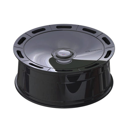 Giovanna AMUR-X gloss black wheel detail